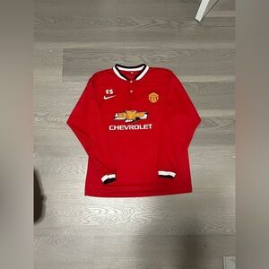 Manchester United Red Long Sleeve Jersey